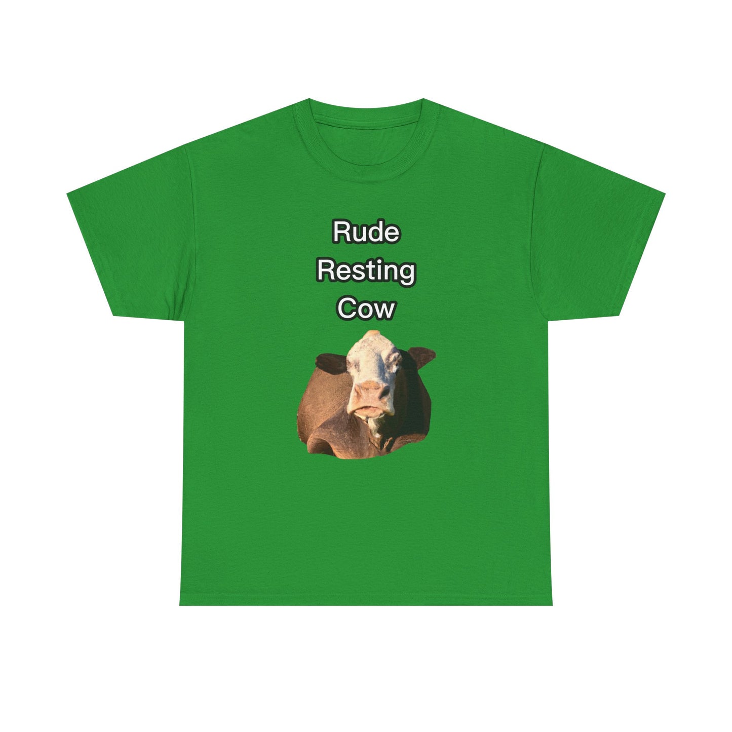 Rude Resting Cow | Official Undertime Slopper Merch