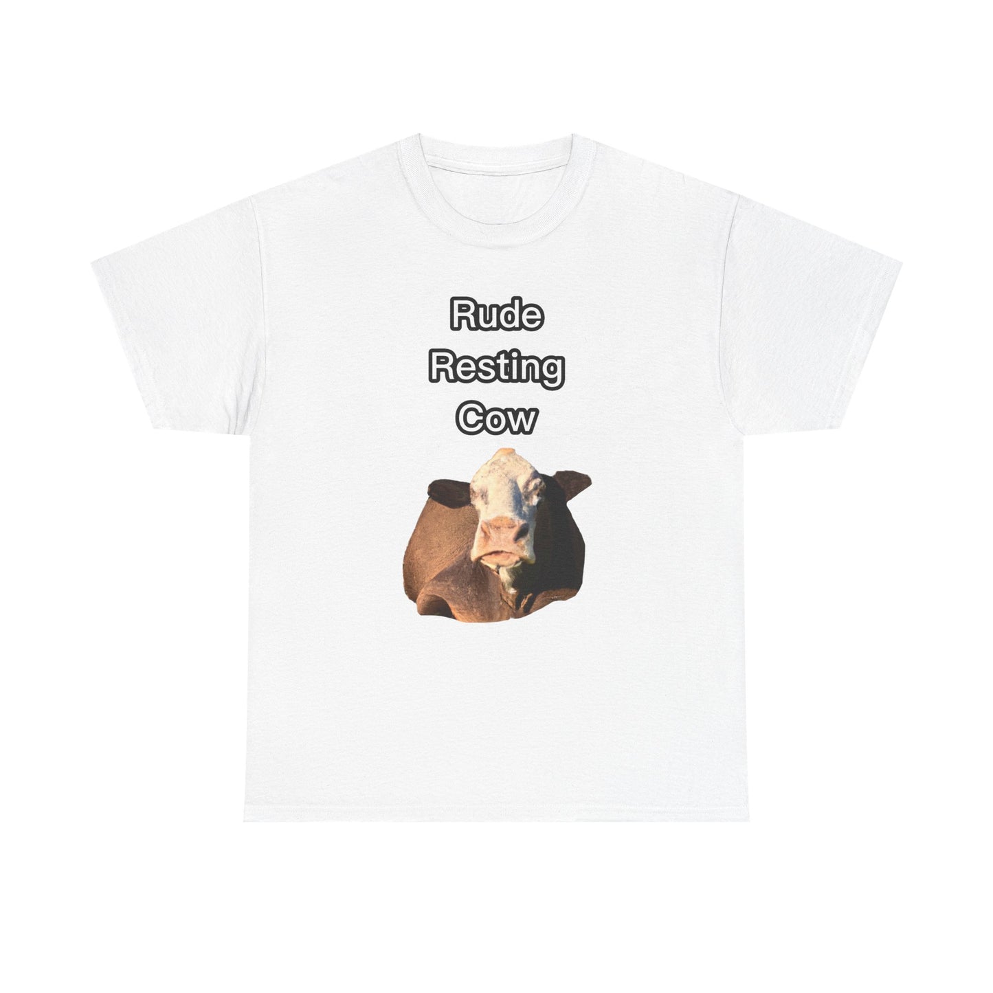 Rude Resting Cow | Official Undertime Slopper Merch