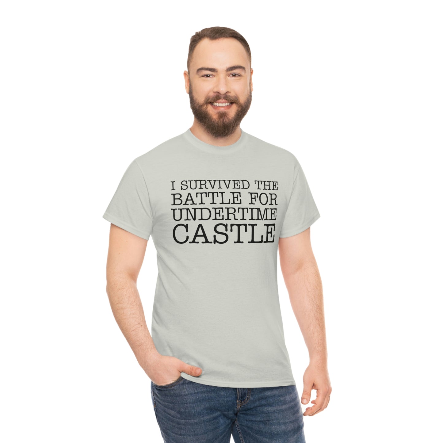 I Survived The Battle For Undertime Castle (Black Text) | Official Undertime Slopper Merch