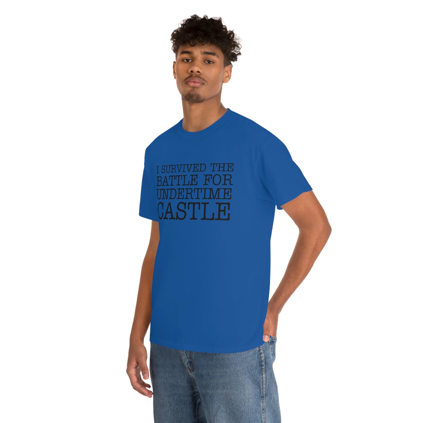 I Survived The Battle For Undertime Castle (Black Text) | Official Undertime Slopper Merch