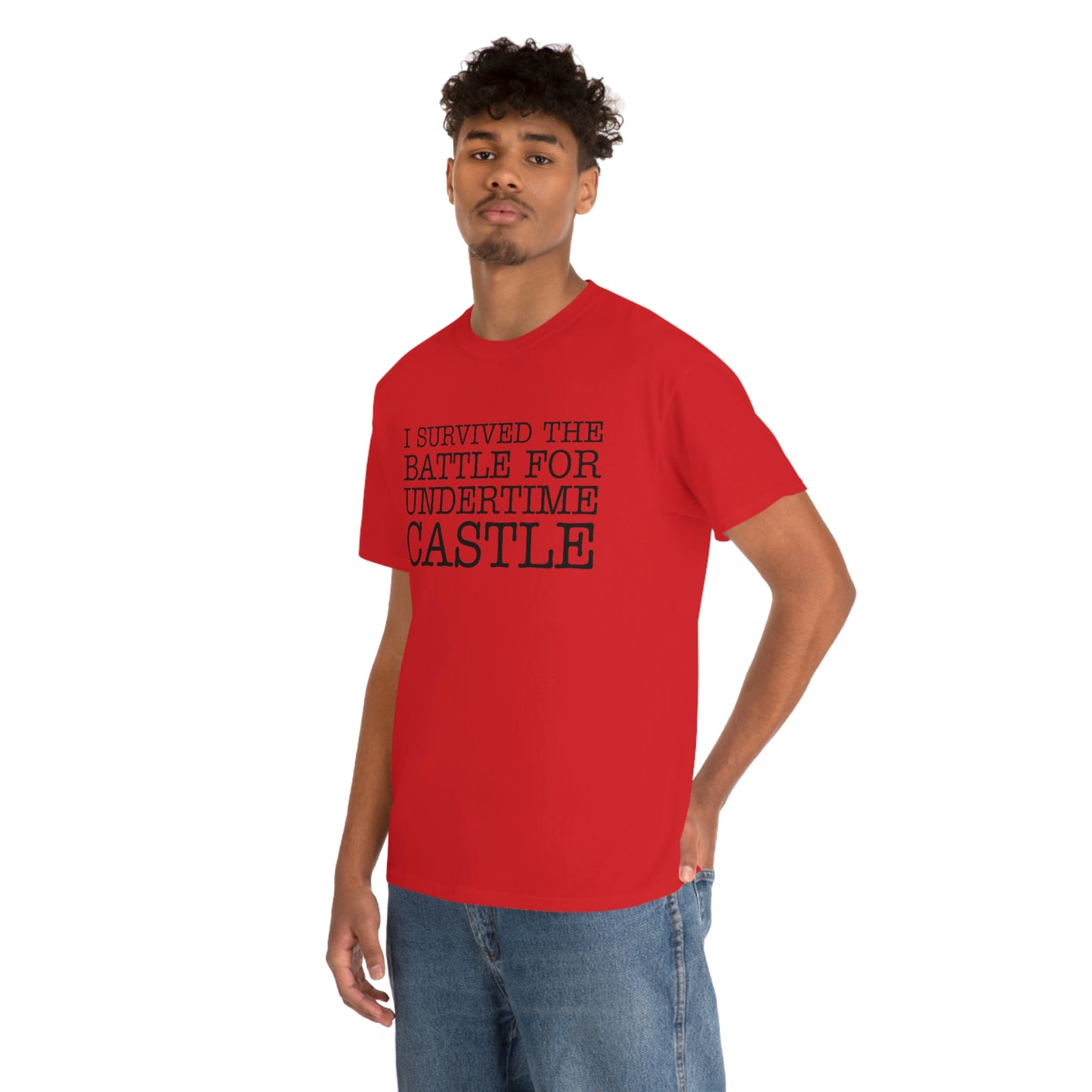 I Survived The Battle For Undertime Castle (Black Text) | Official Undertime Slopper Merch