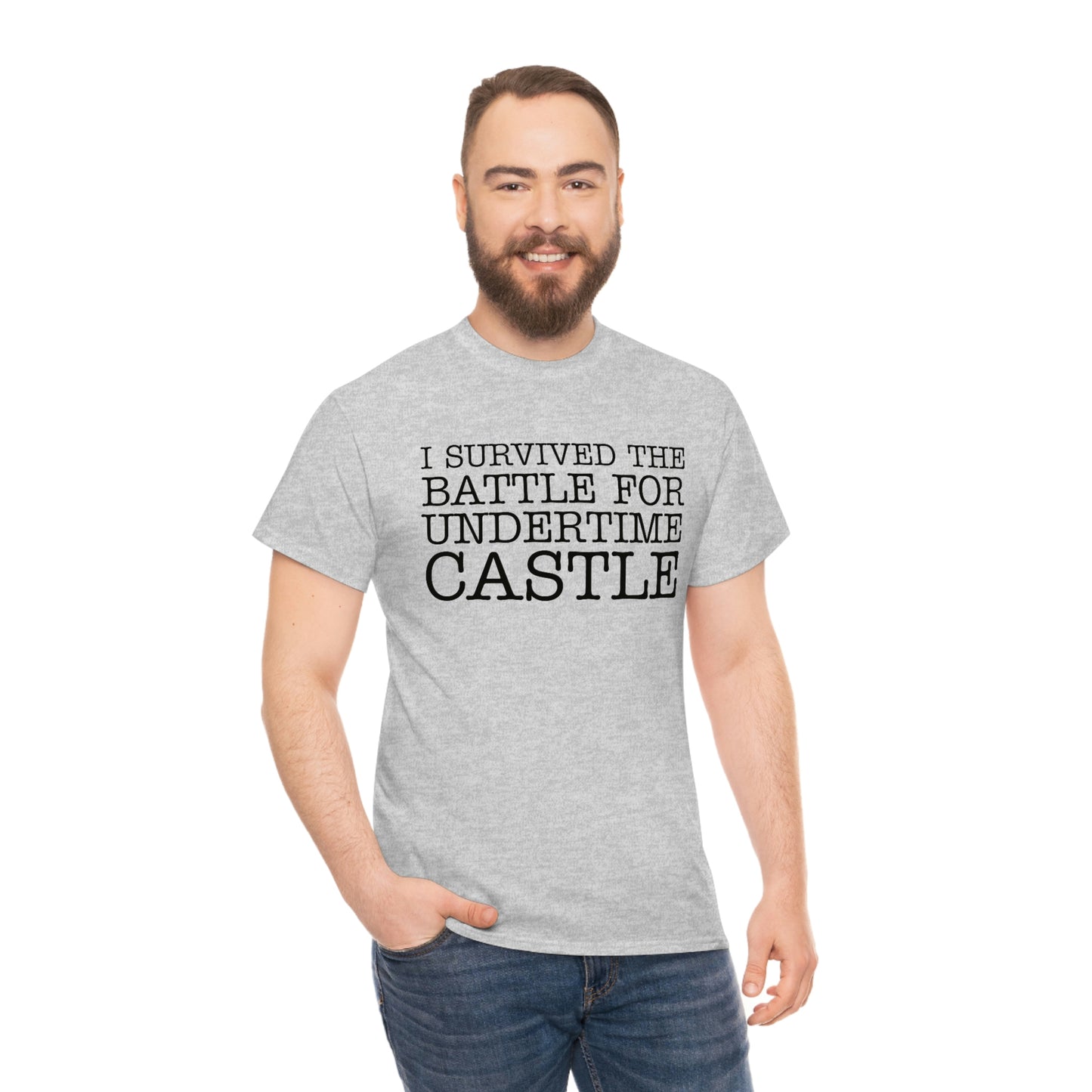 I Survived The Battle For Undertime Castle (Black Text) | Official Undertime Slopper Merch