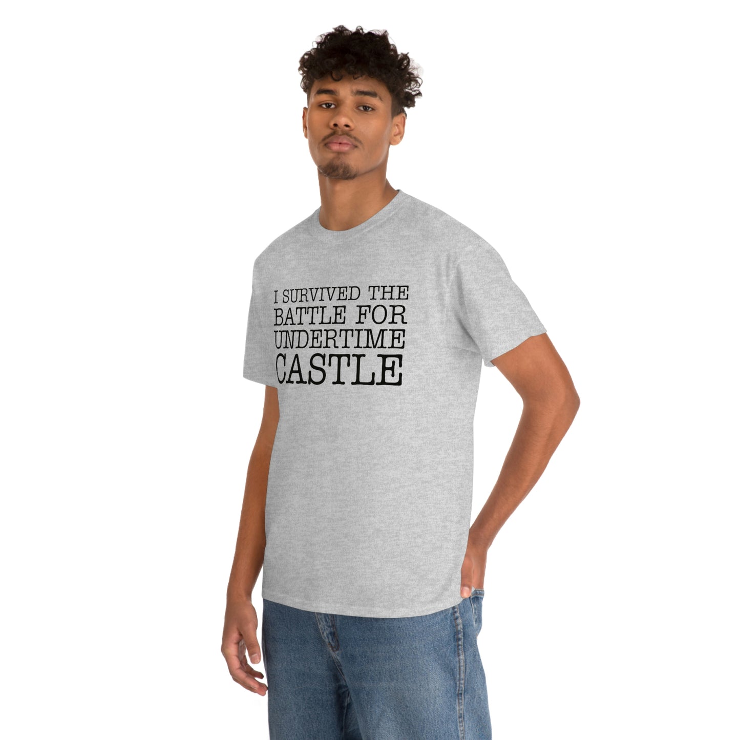 I Survived The Battle For Undertime Castle (Black Text) | Official Undertime Slopper Merch