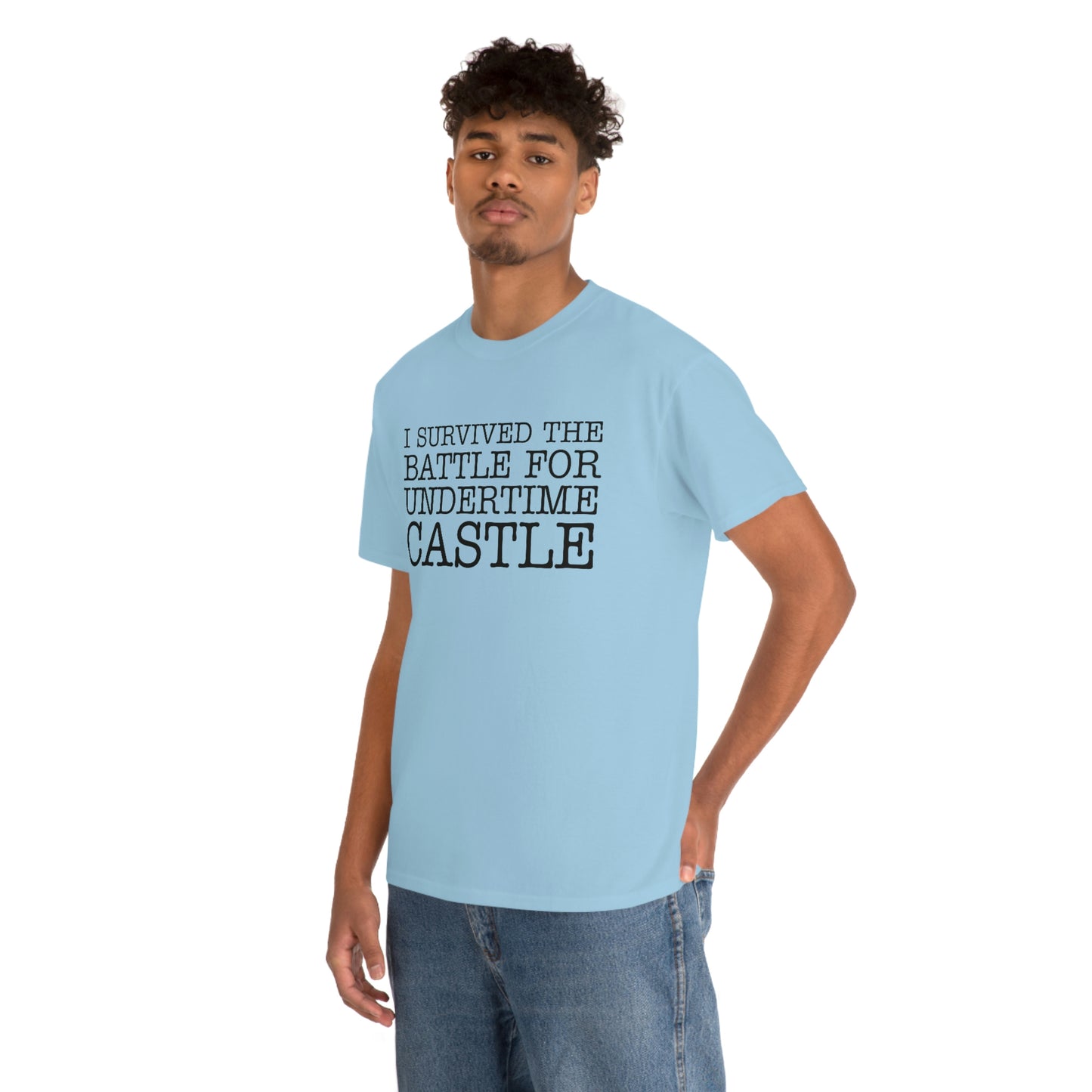 I Survived The Battle For Undertime Castle (Black Text) | Official Undertime Slopper Merch