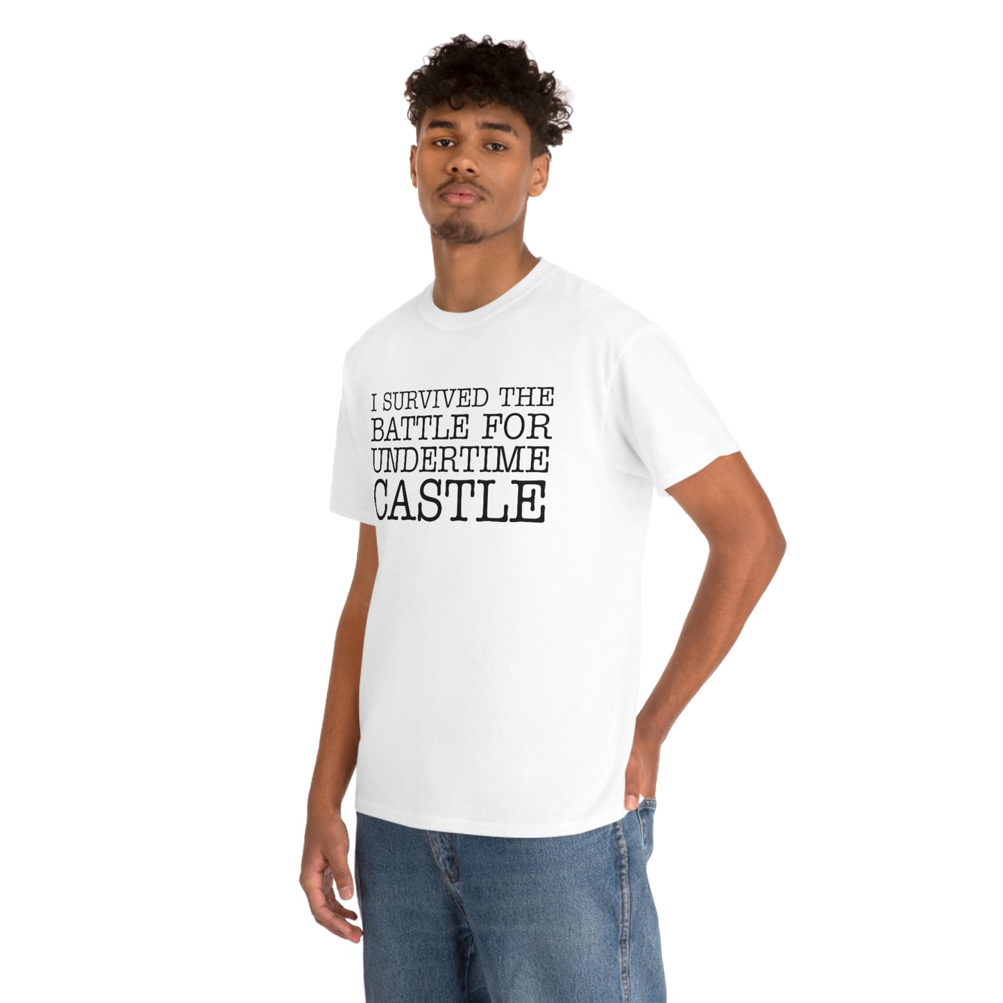 I Survived The Battle For Undertime Castle (Black Text) | Official Undertime Slopper Merch