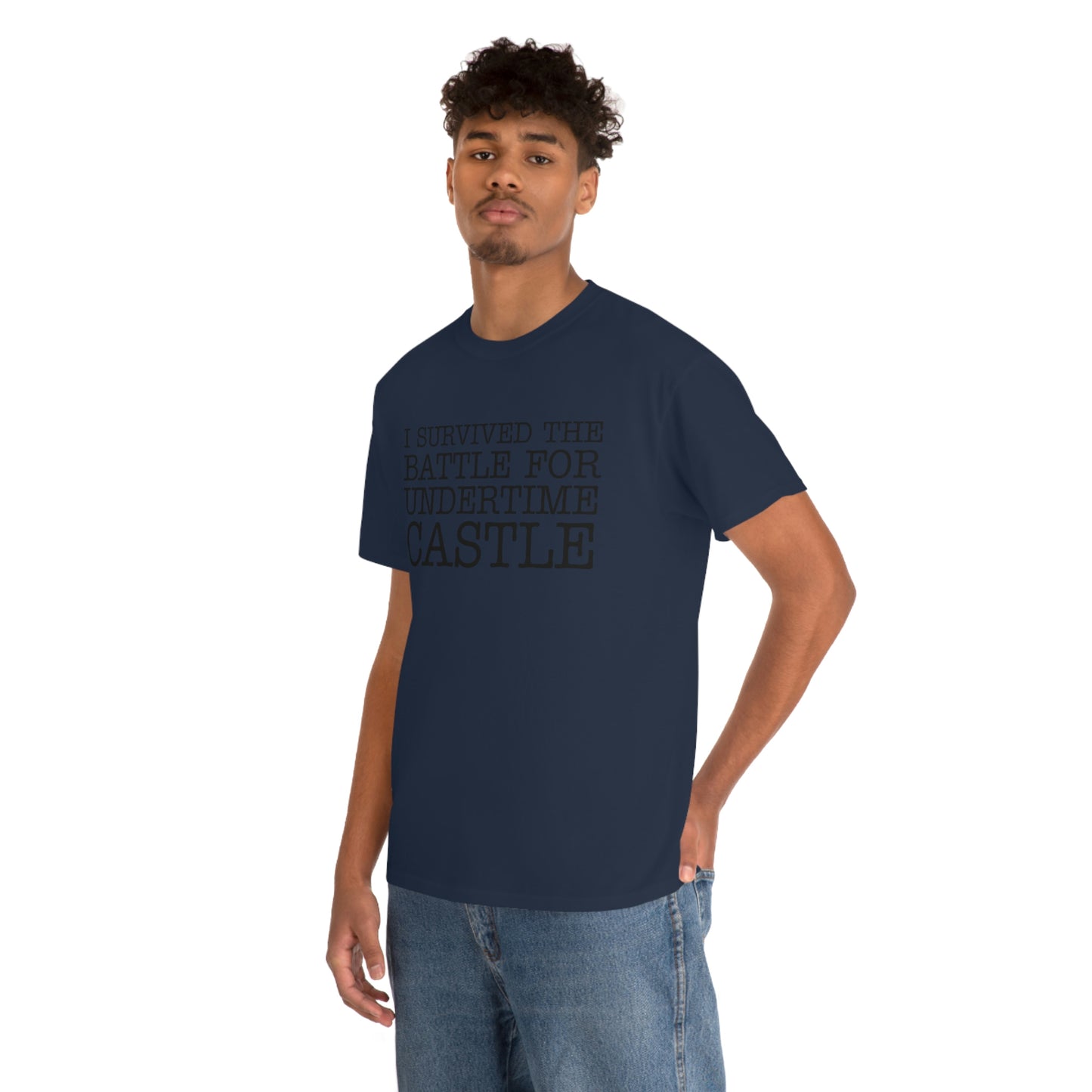 I Survived The Battle For Undertime Castle (Black Text) | Official Undertime Slopper Merch